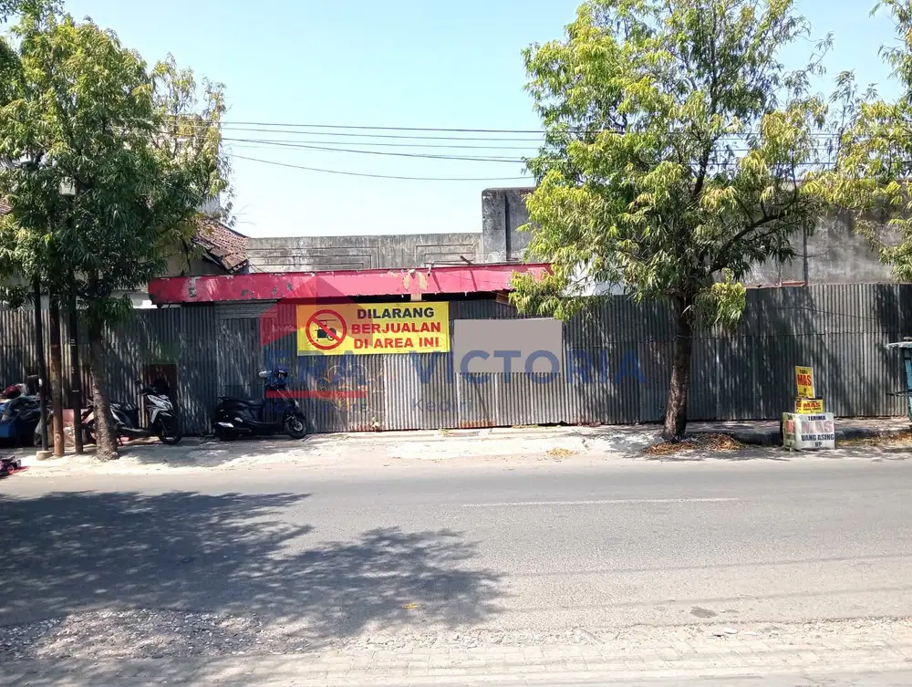 Tanah SHM 452 m2 Disewakan Lokasi Pusat Kota Kediri