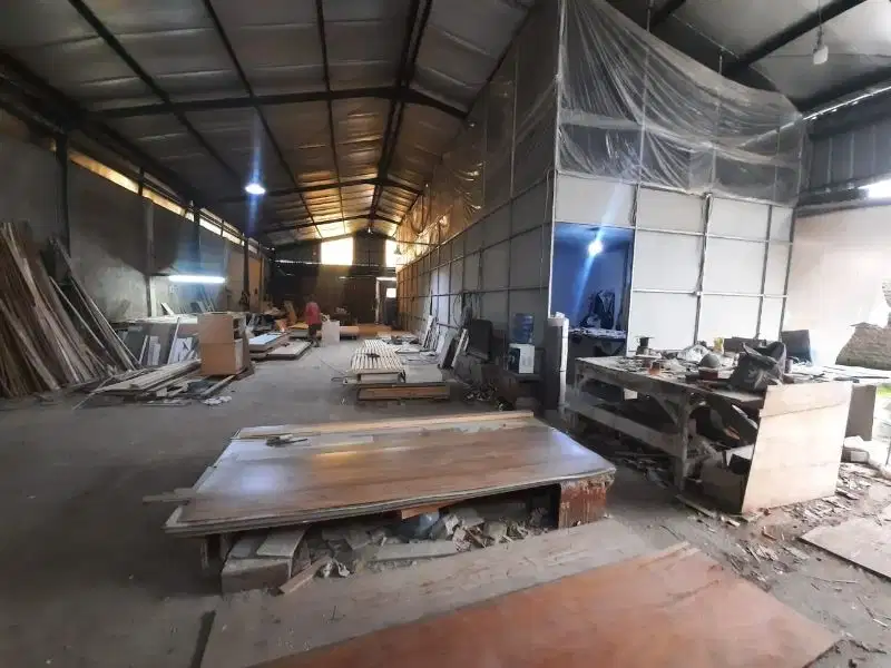 Gudang workshop siap pakai rancamanyar