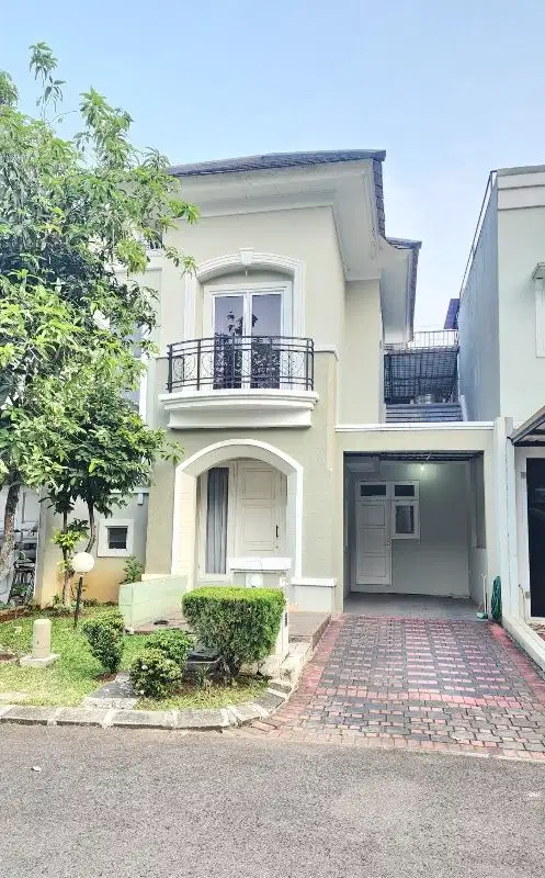 SEWA rumah 3 kamar Cluster Beryl Gading Serpong dekat sekolahan mall