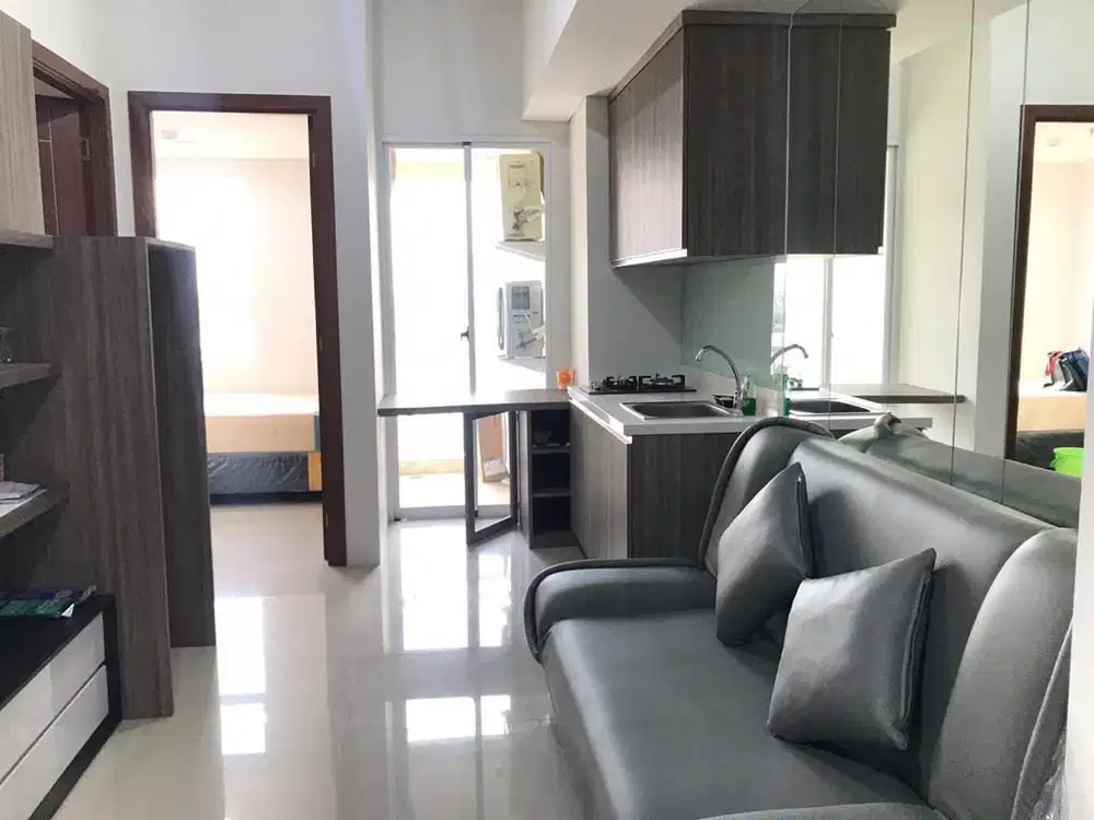 Apartemen Vittoria 2 Kamar Lantai 8 View City Full Furnished