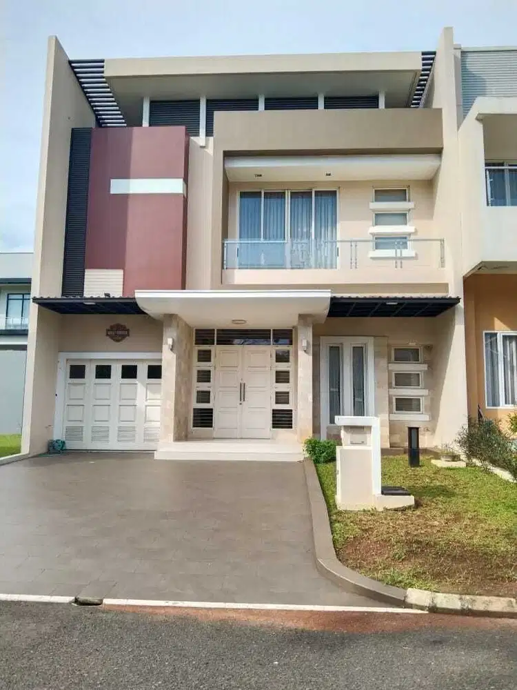 Disewakan Rumah Mewah Cluster Scarlet The Spring Gading Serpong