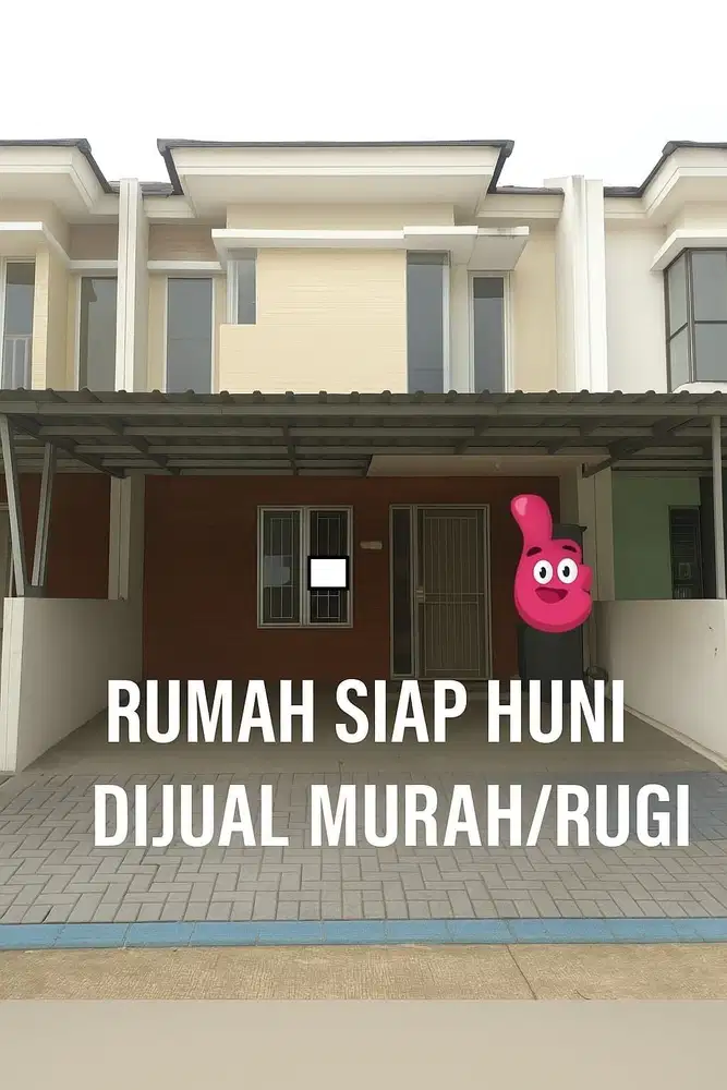DIJUAL RUGI RUMAH 2 LANTAI ECO RESIDENCE CITRA RAYA