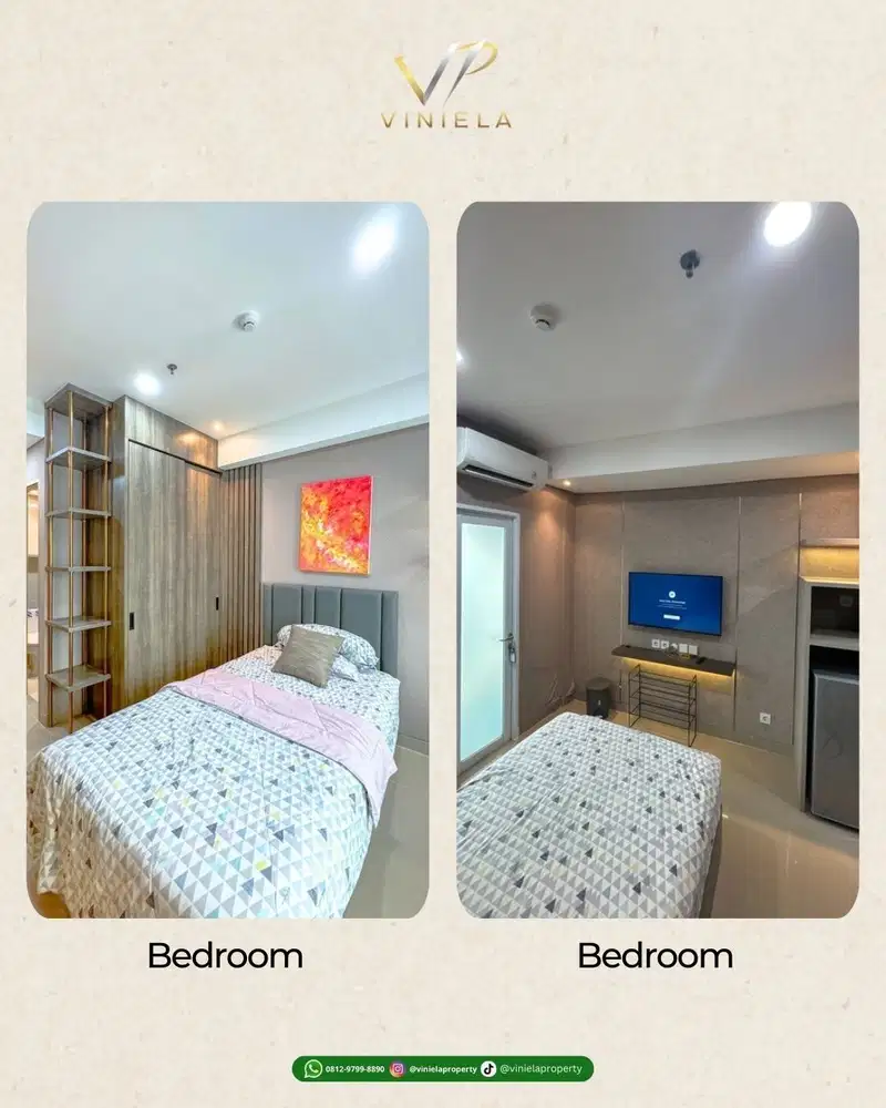 Vco - Disewa Apartemen B-Residence Tower Rose Studio Furnish