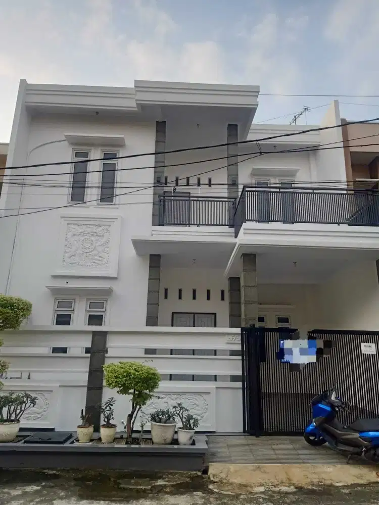 jual rumah 2 lantai full renovasi mewah harapan indah,bekasi utara,Bekasi kota