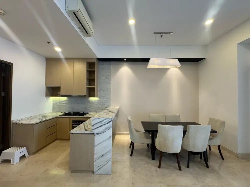 FOR RENT 2+1 BEDROOMS FULLY FURNISHED 1 PARK AVENUE, JAKARTA SELATAN