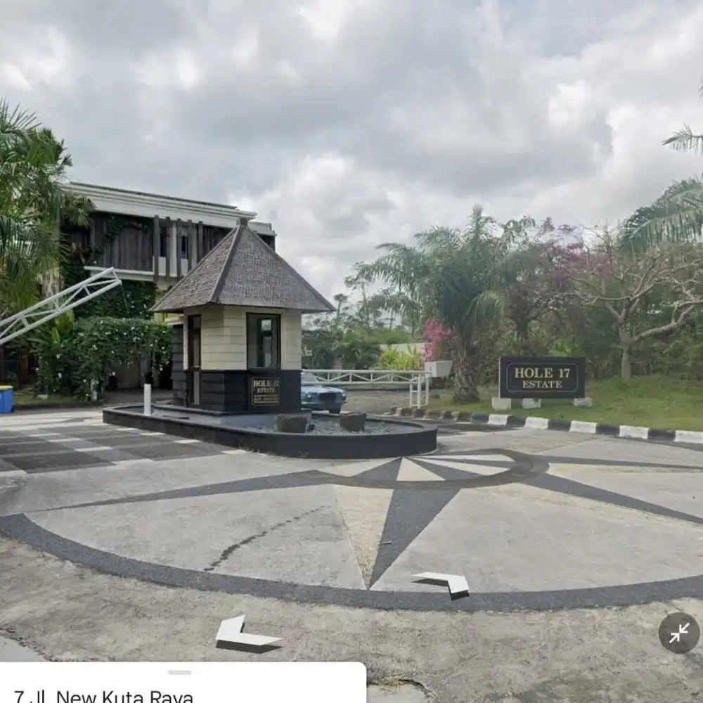 Tanah premium komplek villa mewah 1230m2 pecatu indah resort jl7mtr