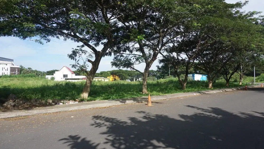 Kavling hadap jalan raya boulevard 8.356m 49x91 Jakarta Garden City