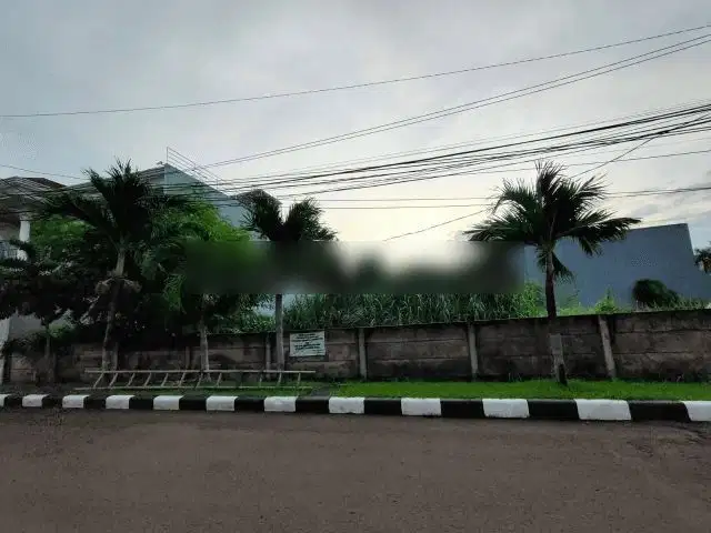 Kavling Danau indah barat hdp timur