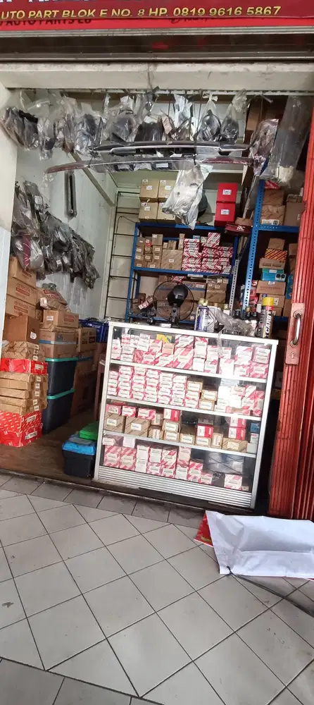 Di sewakan take over toko di autopart bsd