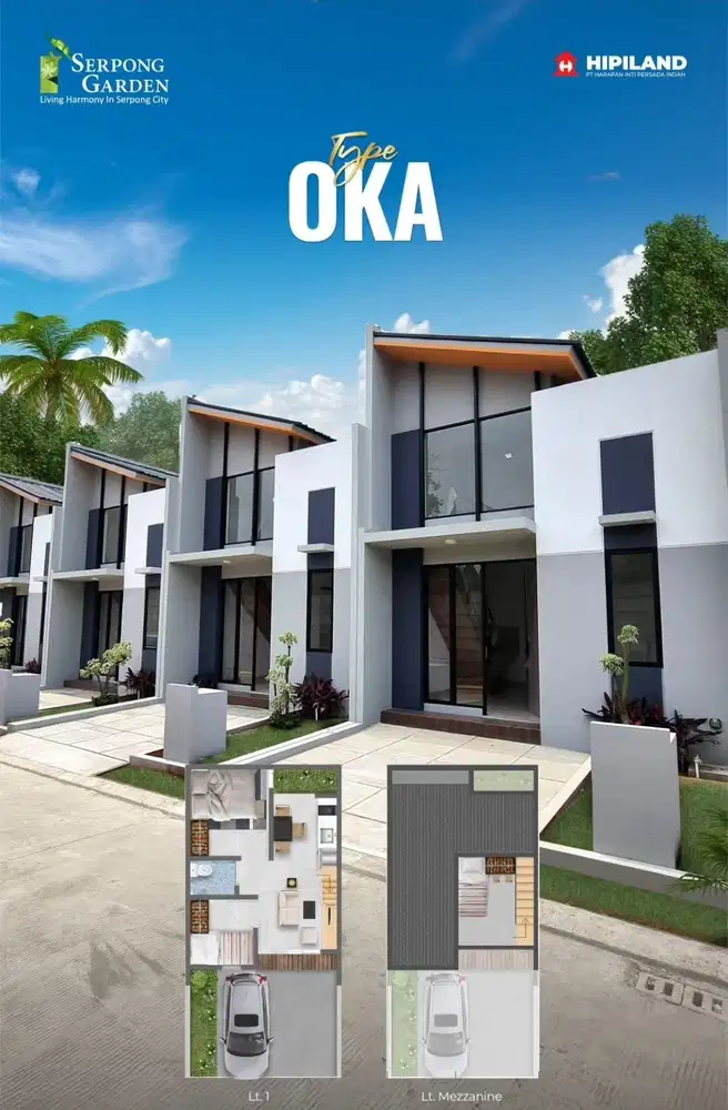 Rumah dekat ke Stasiun Cisauk dan MMall Aeon BSD