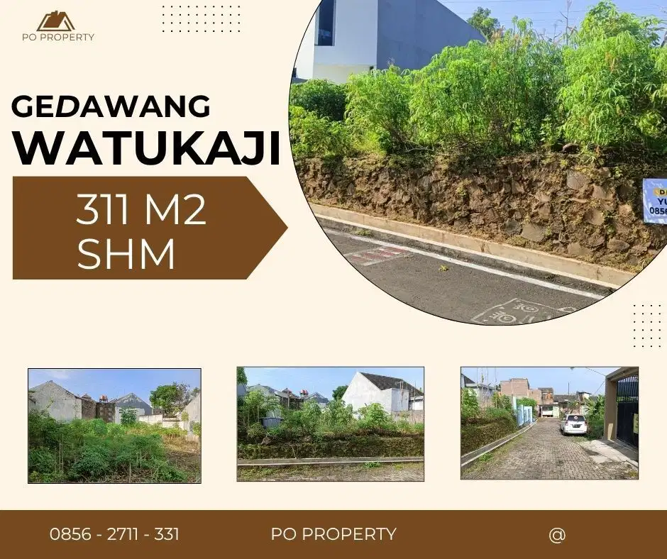 Tanah Siap Bangun Gedawang Banyumanik Lingkungan Perumahan