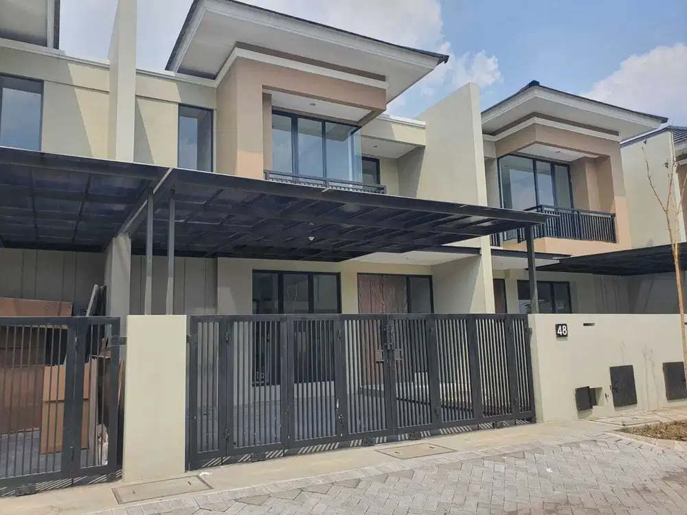 Jual rumah baru gress pondok tjandra cluster Ruby 2 lantai