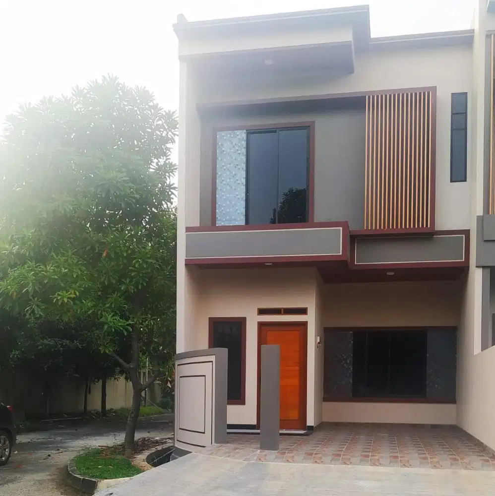 Rumah bagus 2 lantai di Banjar Wijaya cluster Asia