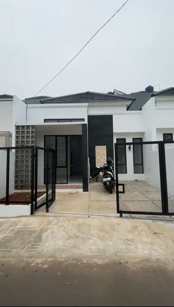 Rumah Murah Konsep Bali, Harga 400 jutaan 1 Lantai di Cilodong Depok