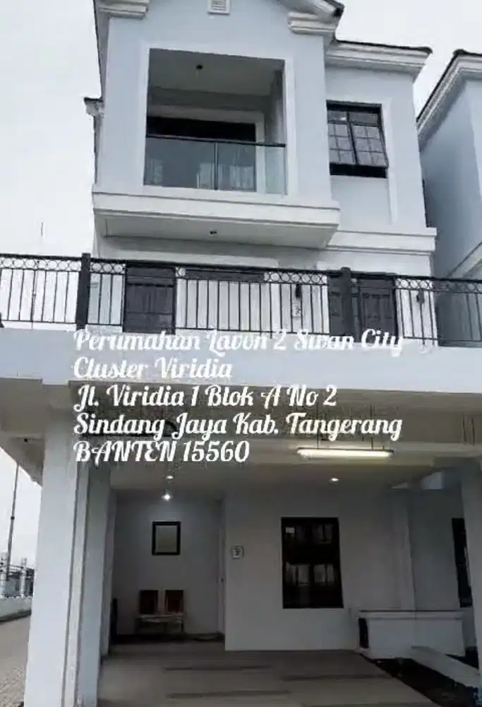 Dijual Rumah Lavon Swan City Sindang Jaya