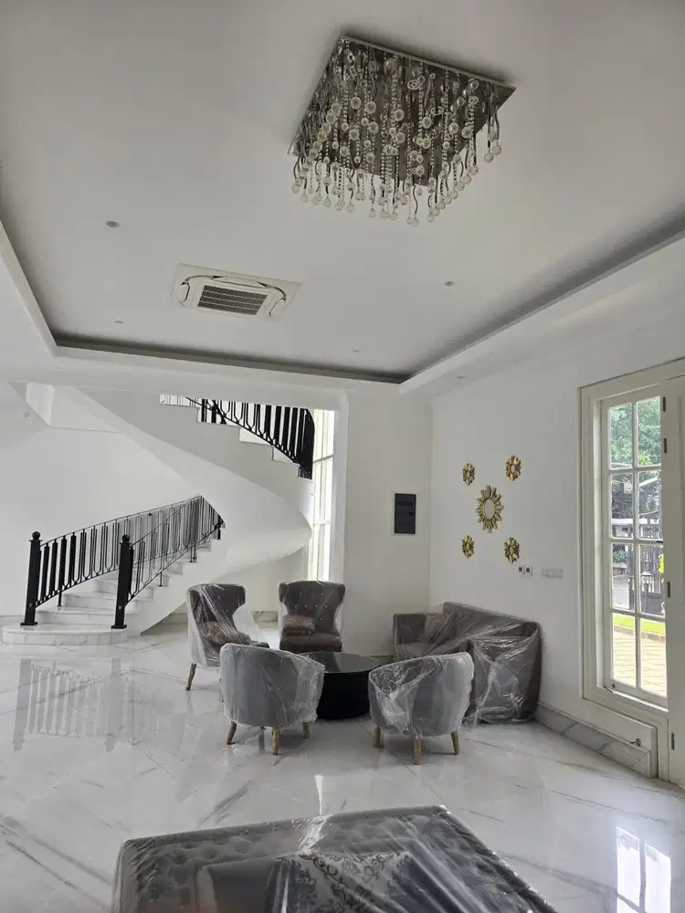 Rumah Luxury Baru Menteng Jakpus 864m2 2lt pool 5KT taman N1075