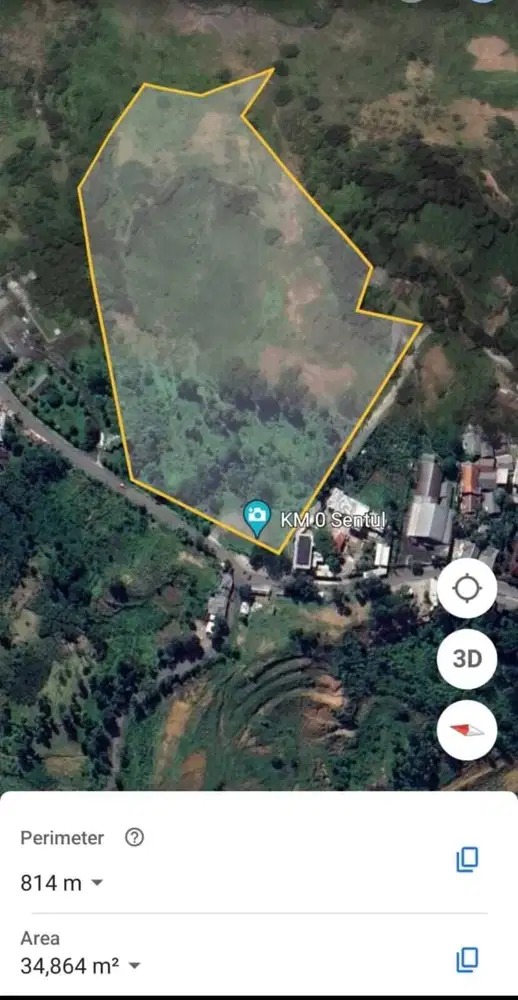 Jual Segera dan Murah Tanah Kavling, Lokasi Strategis di Sentul