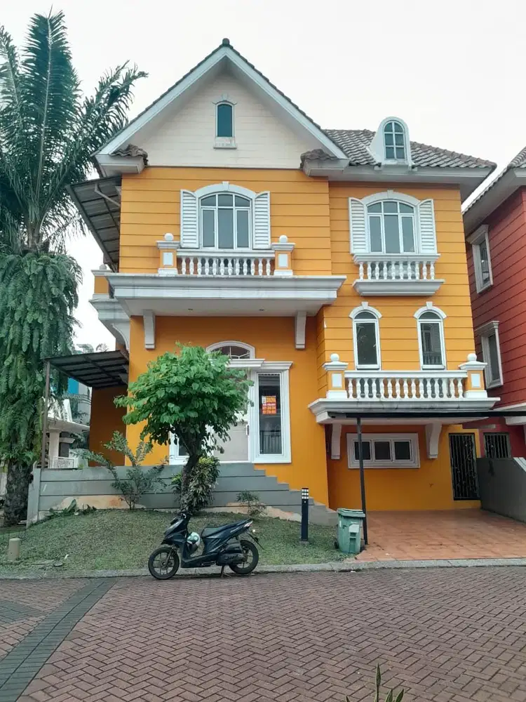Sewa rumah 3 kamar furnish siap huni Omaha Village, Gading Serpong