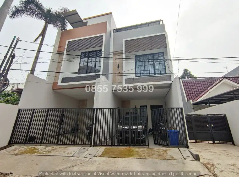 Rumah Duri Kepa dekat Tanjung Duren semi furnish Row 3 mobil