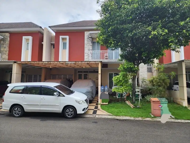 Rumah lebar 12 premium di cluster lotus lake view summarecon bekasi