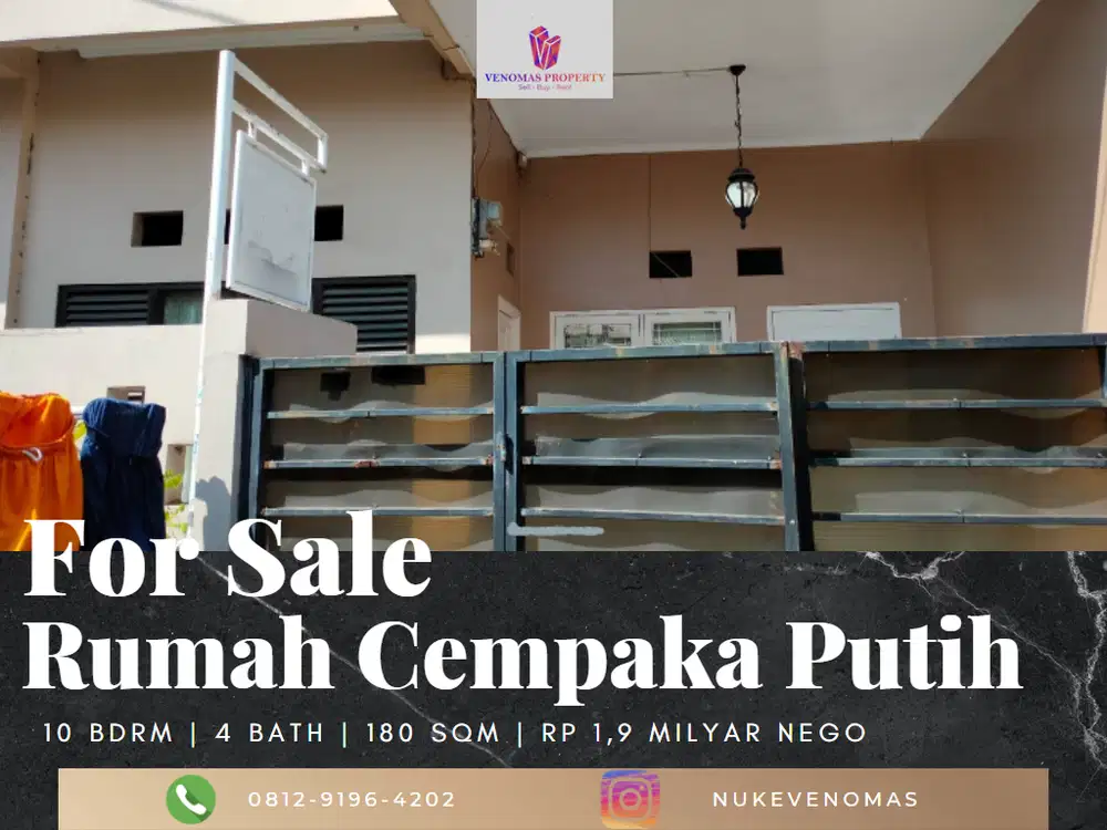 Dijual Cepat Rumah Kos Untuk Investasi & Tinggal