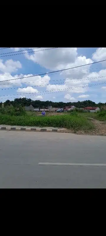 Tanah disewakan jalan poros dekat Sejati Sambutan