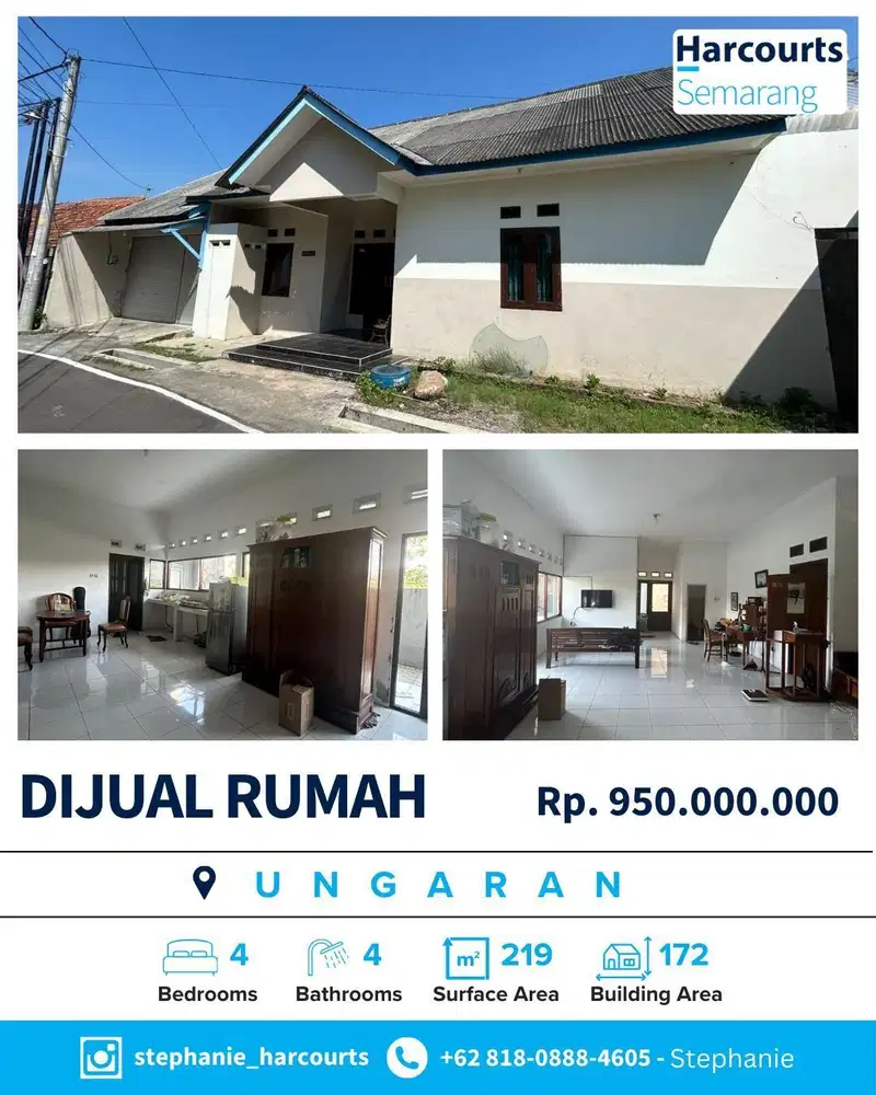 Rumah Bagus Murah Tempat Strategis di Kapuas Ungaran, Semarang