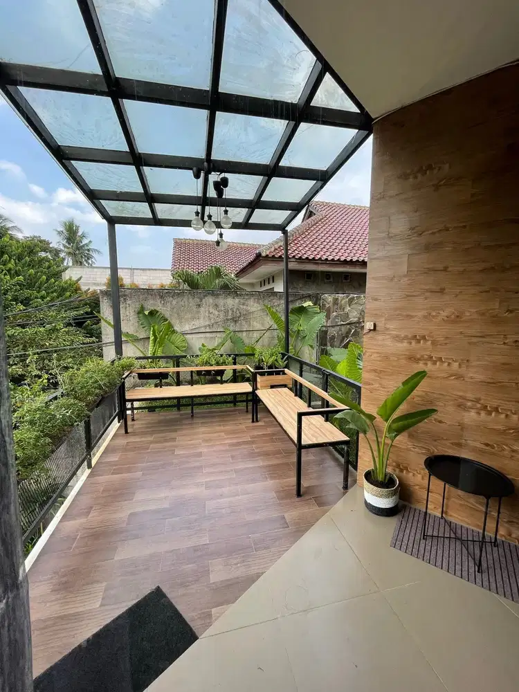 Rumah Townhouse Lebak Bulus Cilandak Furnish Rapi Asri Siap Huni