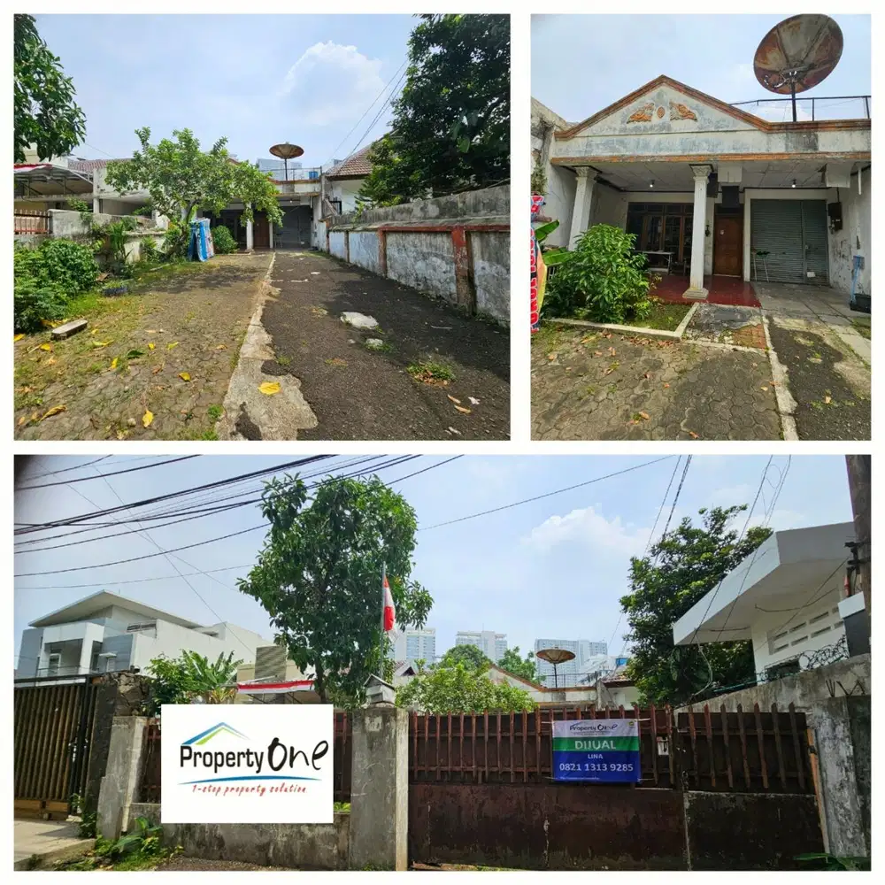 Rumah tua di cikini menteng jakpus harga 17,5 m nego