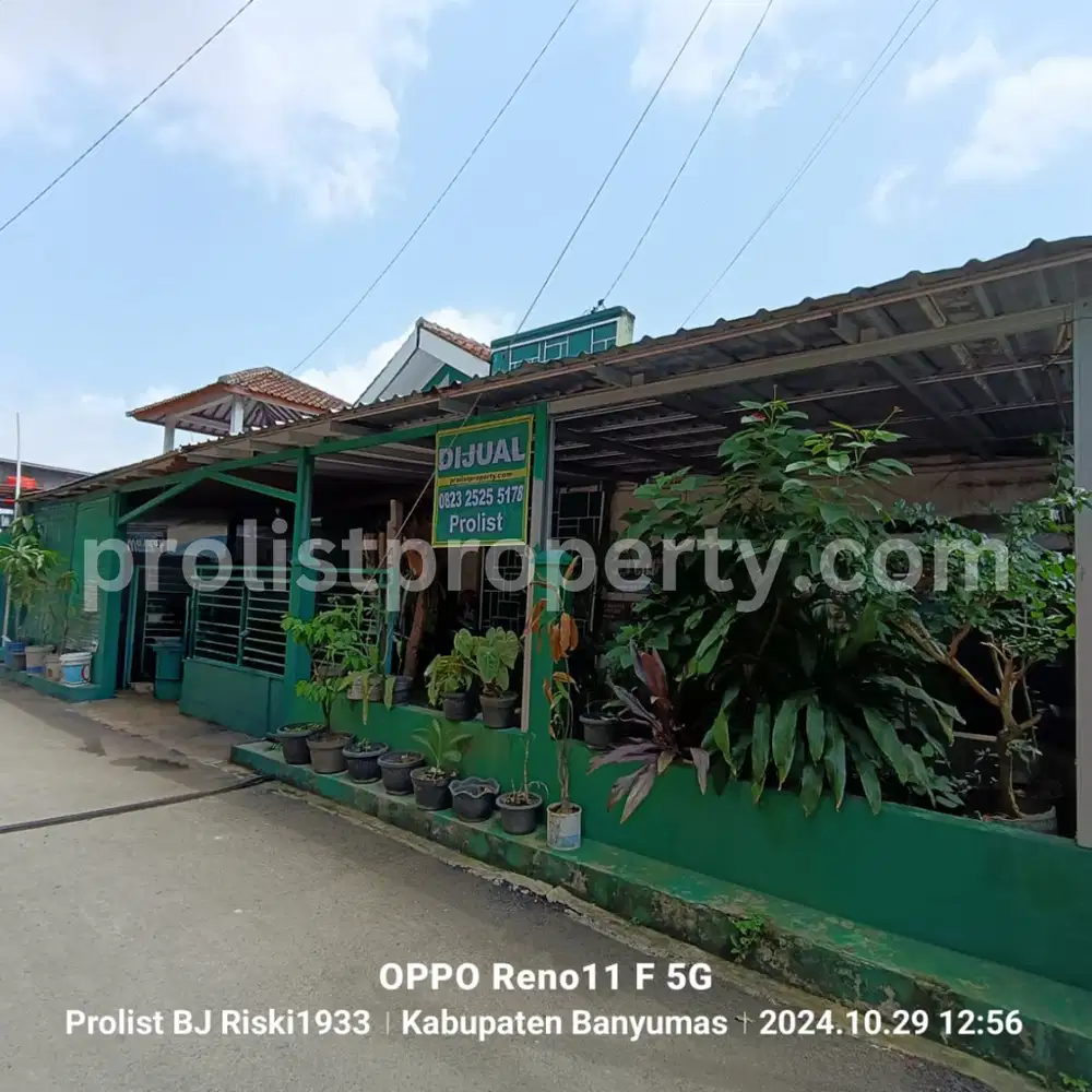 Dijual Rumah 1 Menit Ke Kampus UIN ZAISU Purwokerto