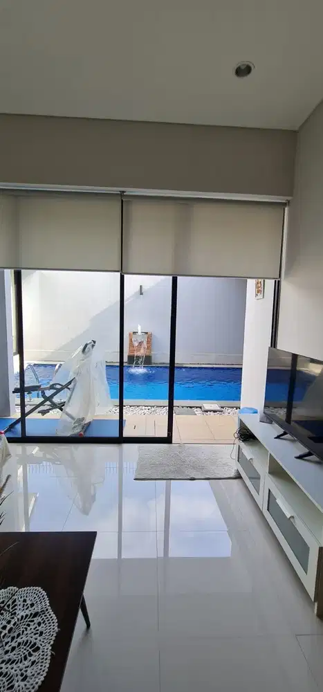 Rumah Murah Besar di Komplek DPR Rengas Bintaro Pesanggrahan POOL Kolam Renang Jual BU