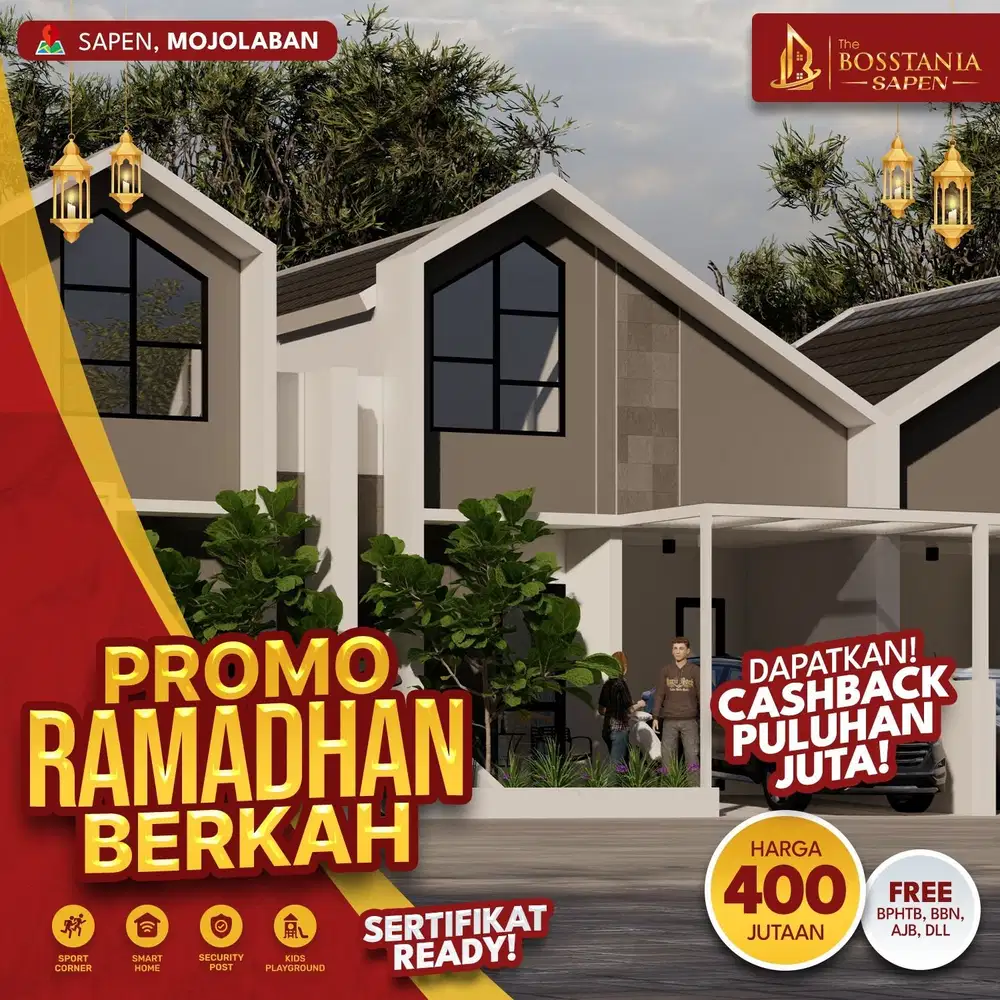 Rumah 400 Jutaan Dengan Fasilitas Lengkap, Dekat UNS, Pusat Keramaian