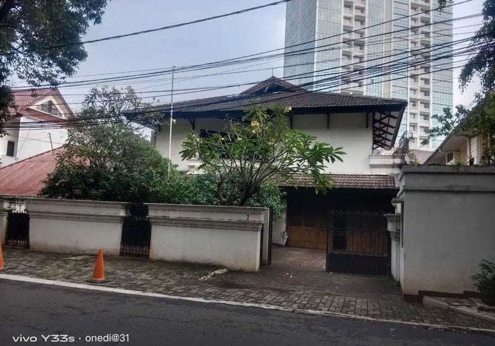Rumah dijual di Kebayoran Baru Sungai Sambas Lokasi Elit Strategis