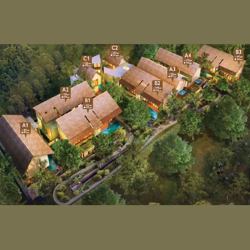 Townhouse Cantik Suralaya Residences B2 Di Kemang Jaksel