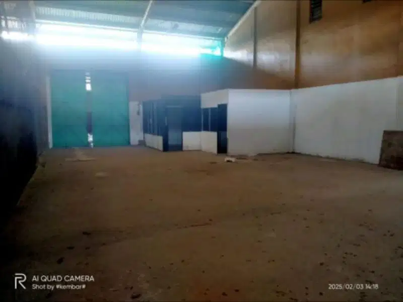 Disewakan gudang akses container di sunter