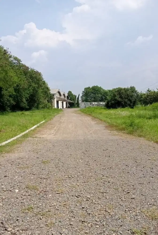 DISEWAKAN LAHAN DAN GUDANG DI CILEUNGSI BOGOR