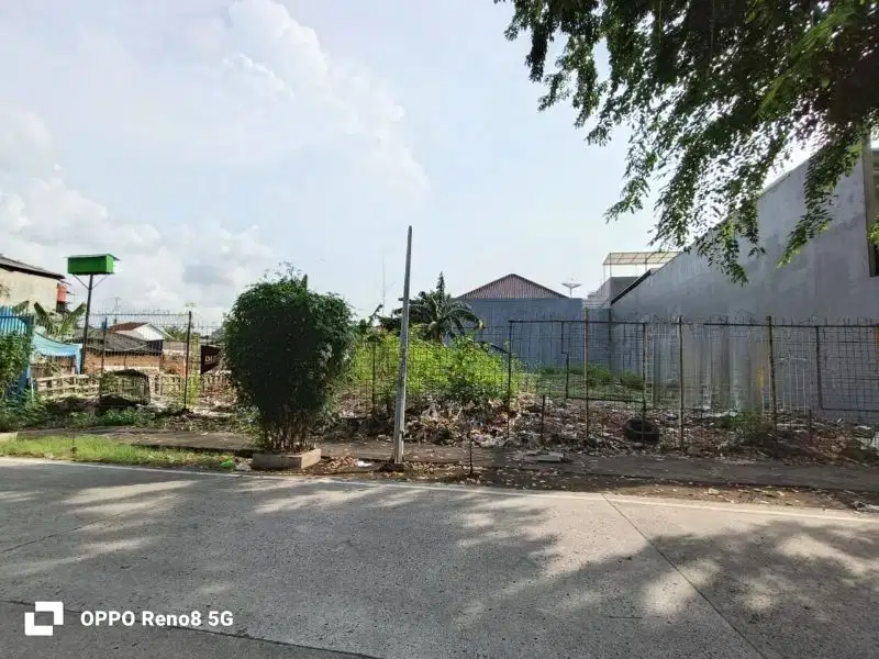 kavling dkt Kemayoran jalan lebar