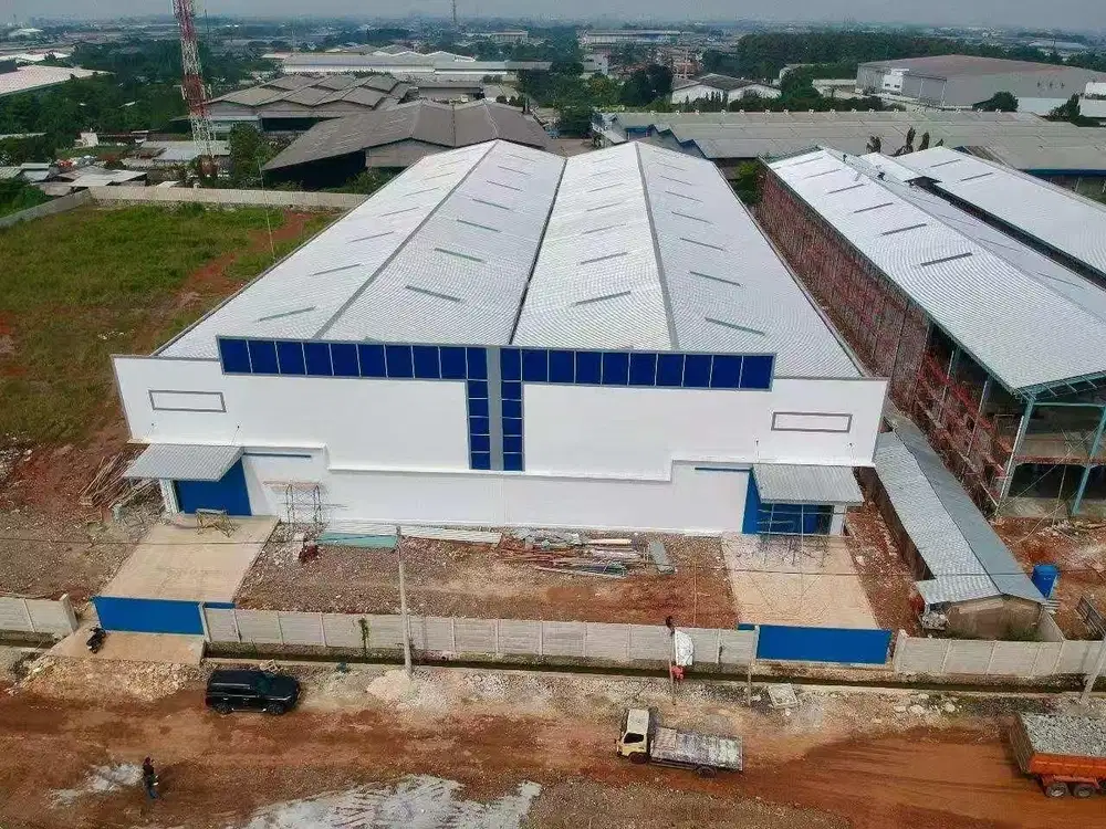 Disewakan gudang baru 5000m pasar kemis tangerang akses 40ft