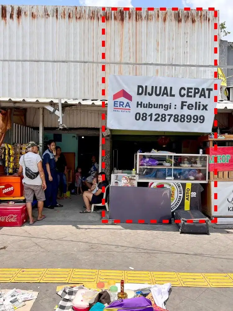 Rumah Tua Hitung Tanah di Jatinegara Timur. Luas dan Strategis.