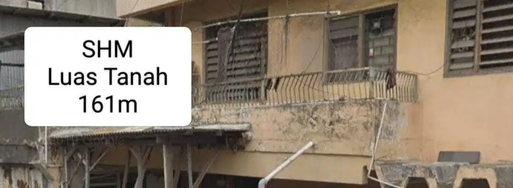 Di jual rumah tua di Mangga Besar cocok untuk kos.