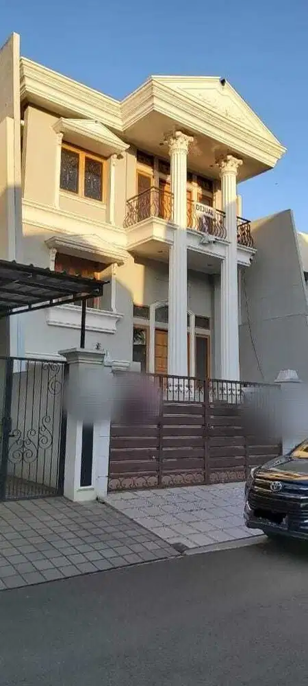 RUMAH BESAR HADAP BARAT SUDAH HAK MILIK HARGA MURAH DI PERMATA BUANA