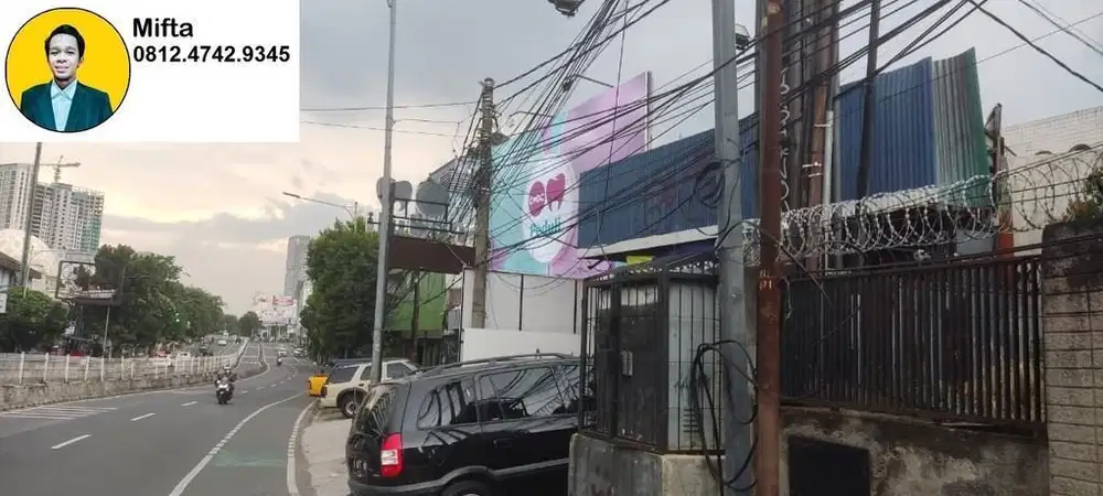 196. Disewakan Tanah Komersial Strategis 2500 m² di Jakarta Selatan