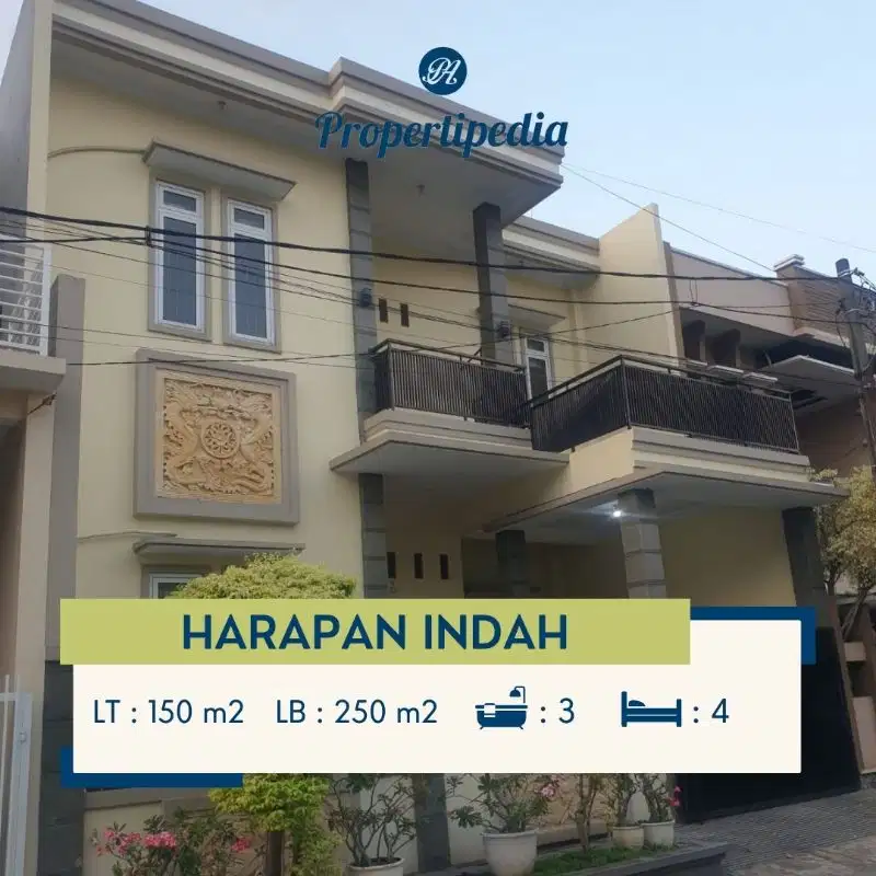 Dijual  Cepat Rumah di Harapan Indah Bekasi