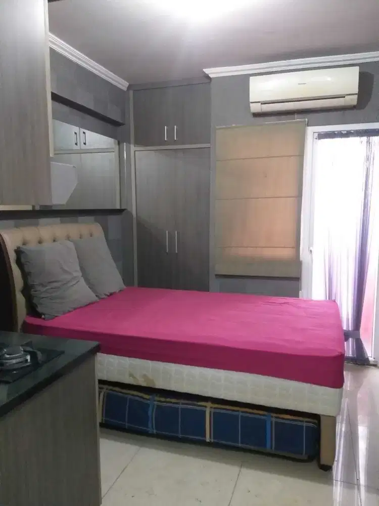 Apartment green pramuka city studio mall furnish baca deskripsi