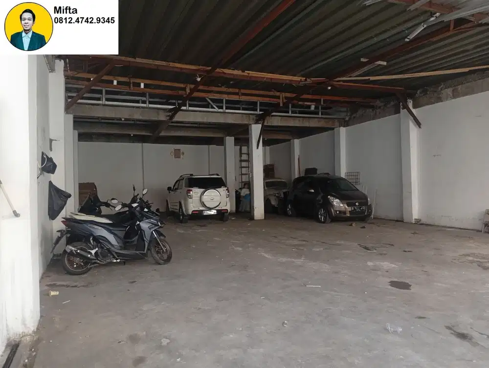 319. Dijual Gudang Siap Pakai SHM di Jl. Haji Najih II , Pondok Aren