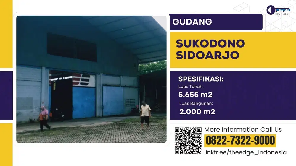 Disewakan Gudang Taman Sidoarjo - The EdGe