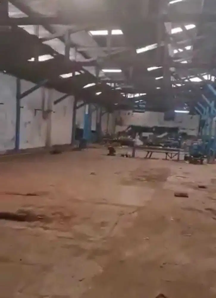 Gudang Luas 6000m ex pabrik