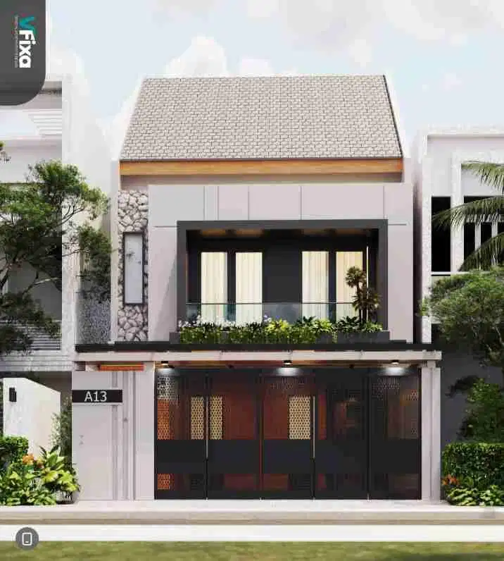 New Minimalis Modern di Tebet Timur, Jalan 2 mobil