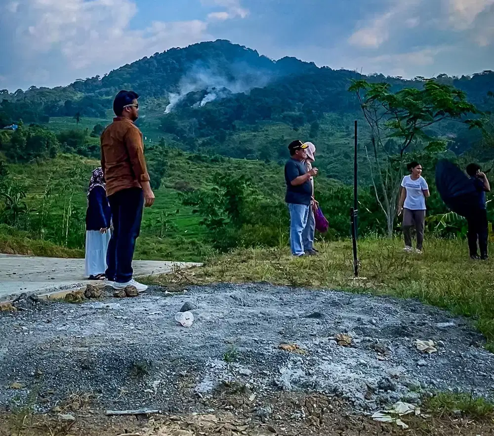 Tanah Kavling Kebun Fasilitas Mewah Ada Rainbow Slide View Pemandangan