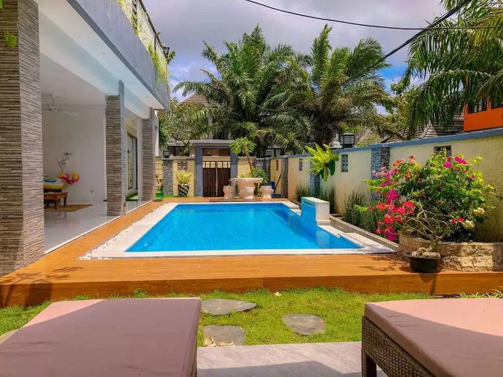 Villa Modern Baru Renovasi Dengan View Laut di Ungasan